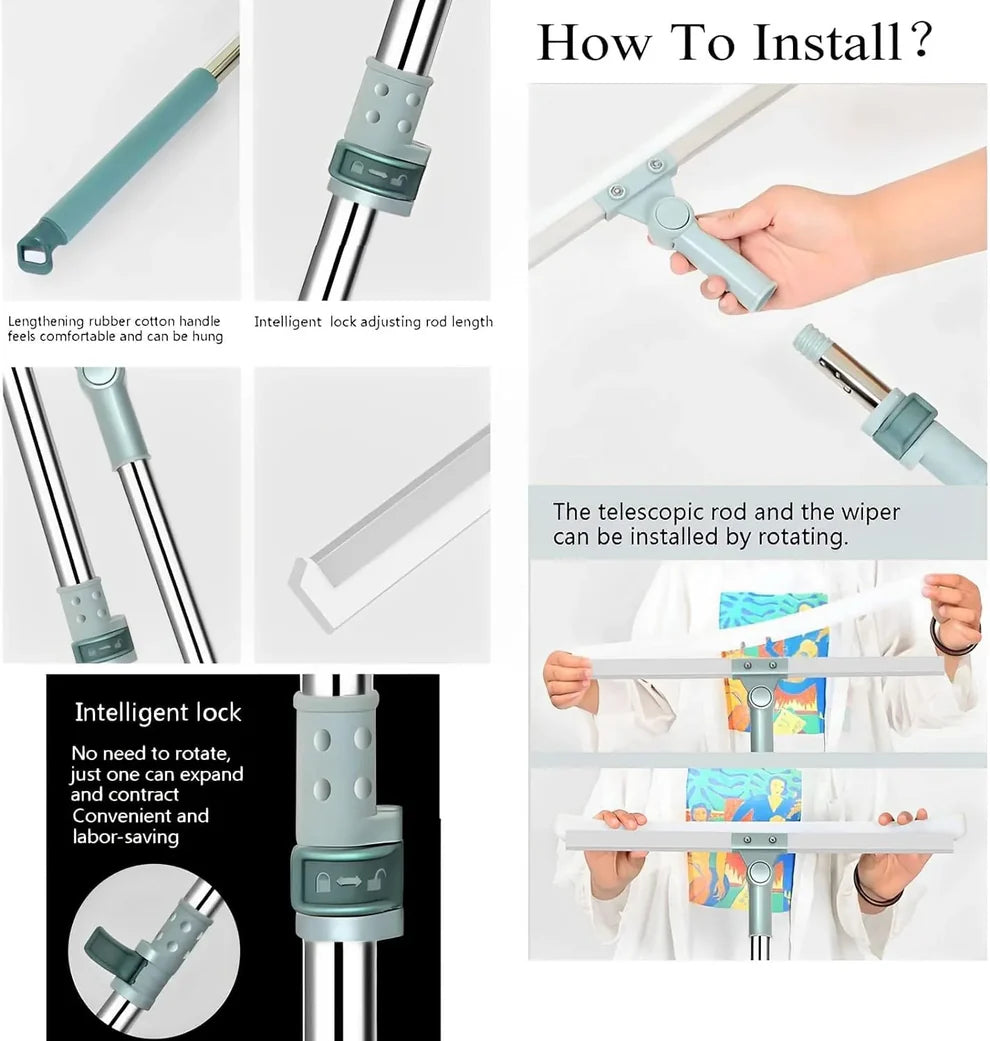 Magic Silicone Wiper — 180° Rotating