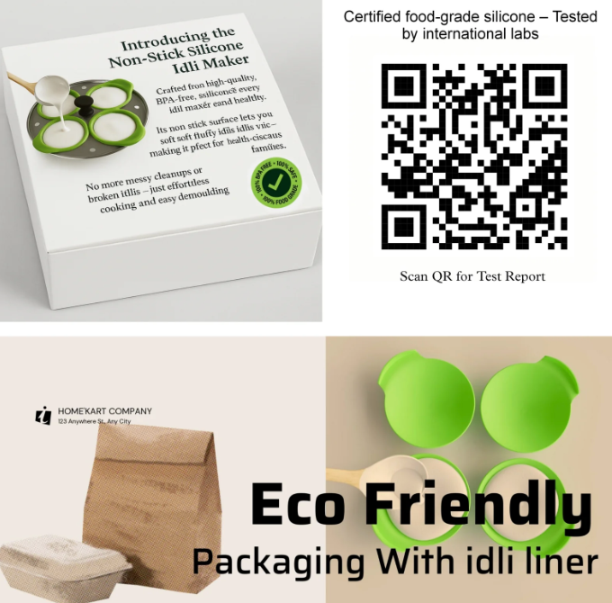 Silicone Idli liners