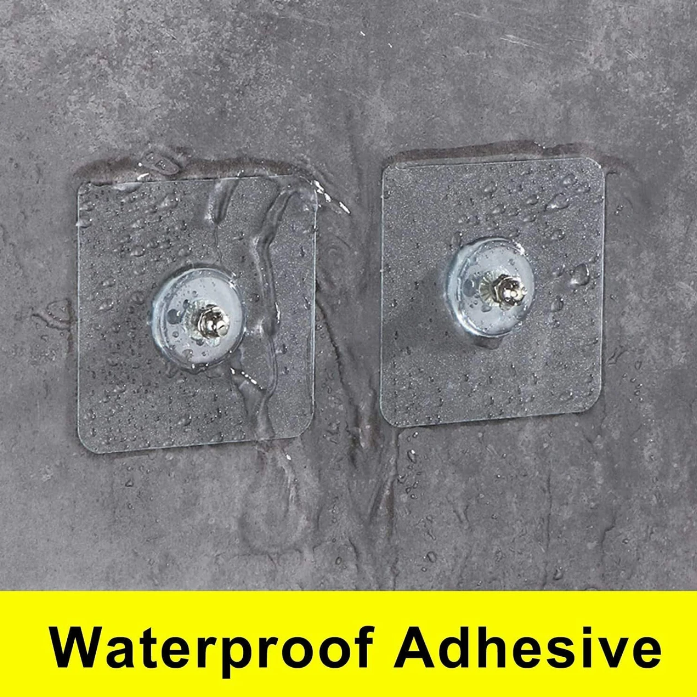 Self Adhesive Heavy Duty Hooks (40 Item)